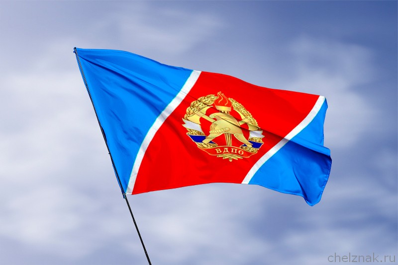 Флаг всероссийского добровольного общества